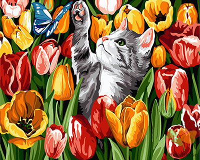 Cat & Dog Paint By Numbers Kits UK GX27243