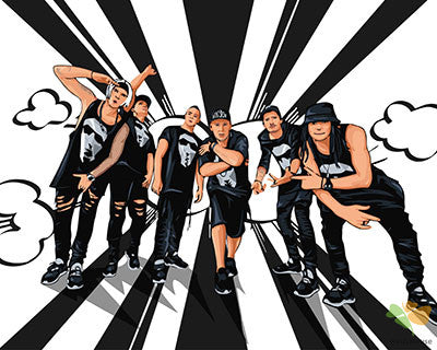 Portrait Paint By Numbers Kits UK GX27277