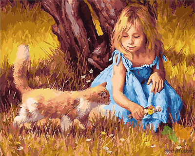 Portrait Paint By Numbers Kits UK GX27398