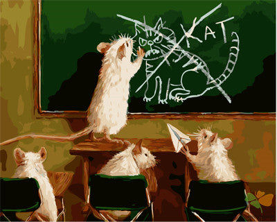 Animal Paint By Numbers Kits UK GX27427