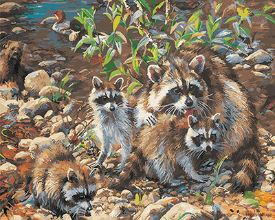 Animal Paint By Numbers Kits UK GX27443