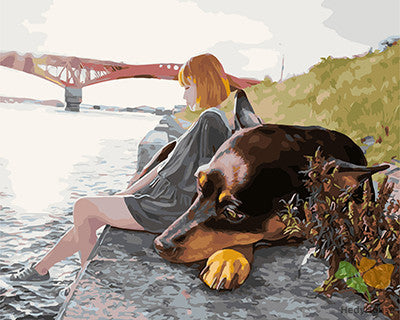 Portrait Paint By Numbers Kits UK GX27470