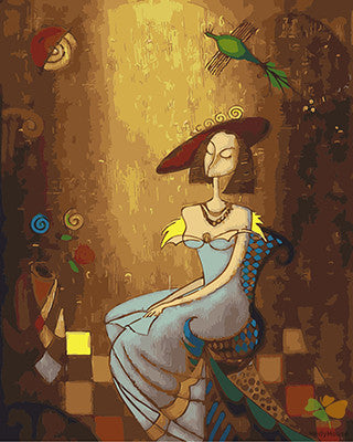 Cartoon Paint By Numbers Kits UK GX27471