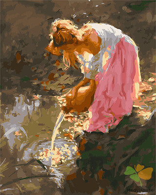 Portrait Paint By Numbers Kits UK GX27479