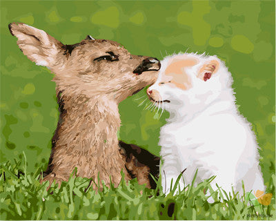 Animal Paint By Numbers Kits UK GX27585