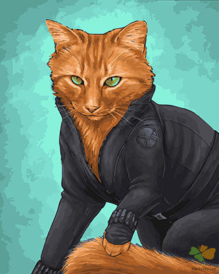 Cartoon Paint By Numbers Kits UK GX27634