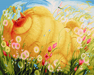 Cartoon Paint By Numbers Kits UK GX27689