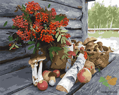 Flower Paint By Numbers Kits UK GX27702