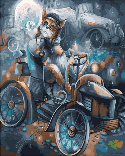 Cartoon Paint By Numbers Kits UK GX27720