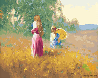 Portrait Paint By Numbers Kits UK GX27748