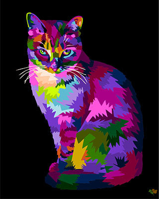 Colorful Paint By Numbers Kits UK GX27755