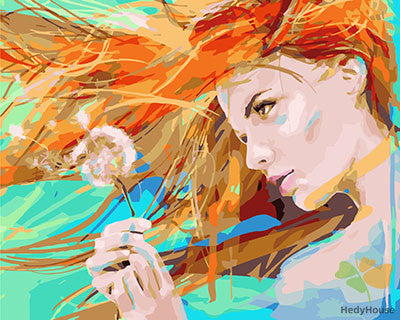 Portrait Paint By Numbers Kits UK GX27778