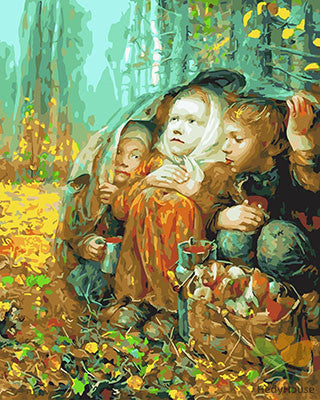 Portrait Paint By Numbers Kits UK GX27784