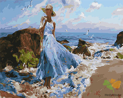 Portrait Paint By Numbers Kits UK GX27793