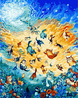 Animal Paint By Numbers Kits UK GX27807