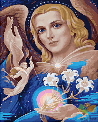 Portrait Paint By Numbers Kits UK GX27819