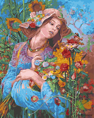 Portrait Paint By Numbers Kits UK GX27875