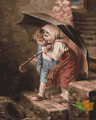 Portrait Paint By Numbers Kits UK GX27911