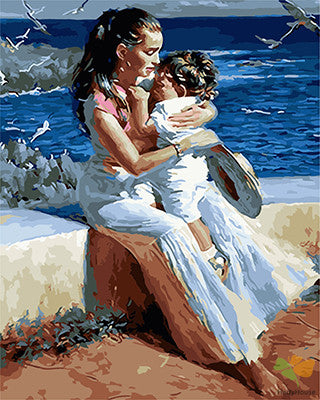 Portrait Paint By Numbers Kits UK GX27914