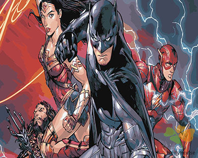 Movie Paint By Numbers Kits UK GX27952