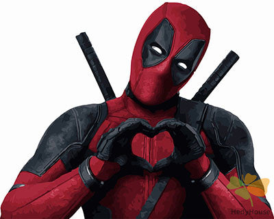 Movie Paint By Numbers Kits UK GX27972