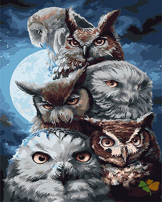 Animal Paint By Numbers Kits UK GX27982