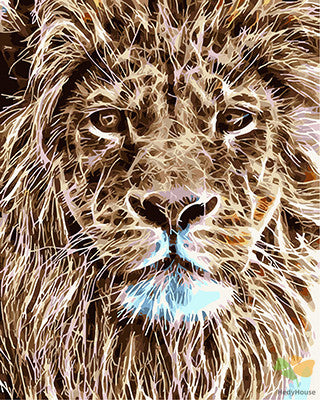 Animal Paint By Numbers Kits UK GX27986