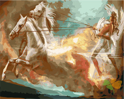 Portrait Paint By Numbers Kits UK GX28010