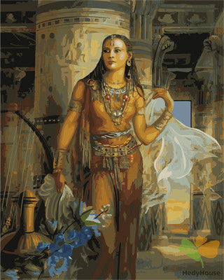 Portrait Paint By Numbers Kits UK GX28016