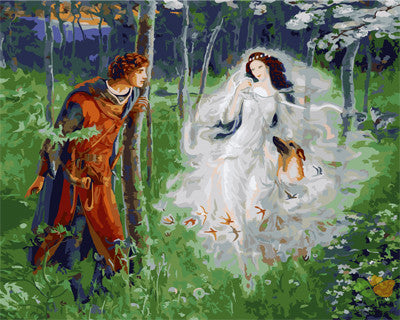 Portrait Paint By Numbers Kits UK GX28020