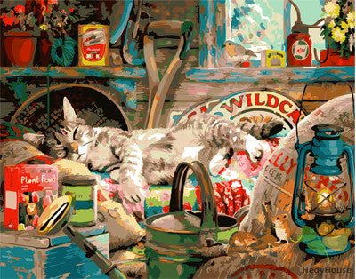 Cat & Dog Paint By Numbers Kits UK GX28022