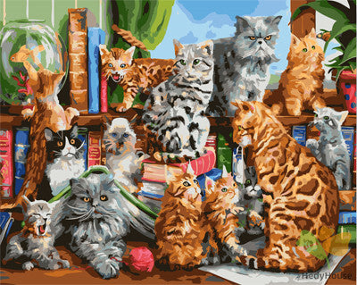 Cat & Dog Paint By Numbers Kits UK GX28040