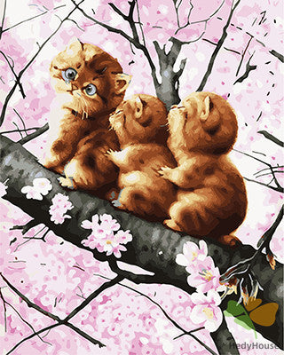 Cat & Dog Paint By Numbers Kits UK GX28048