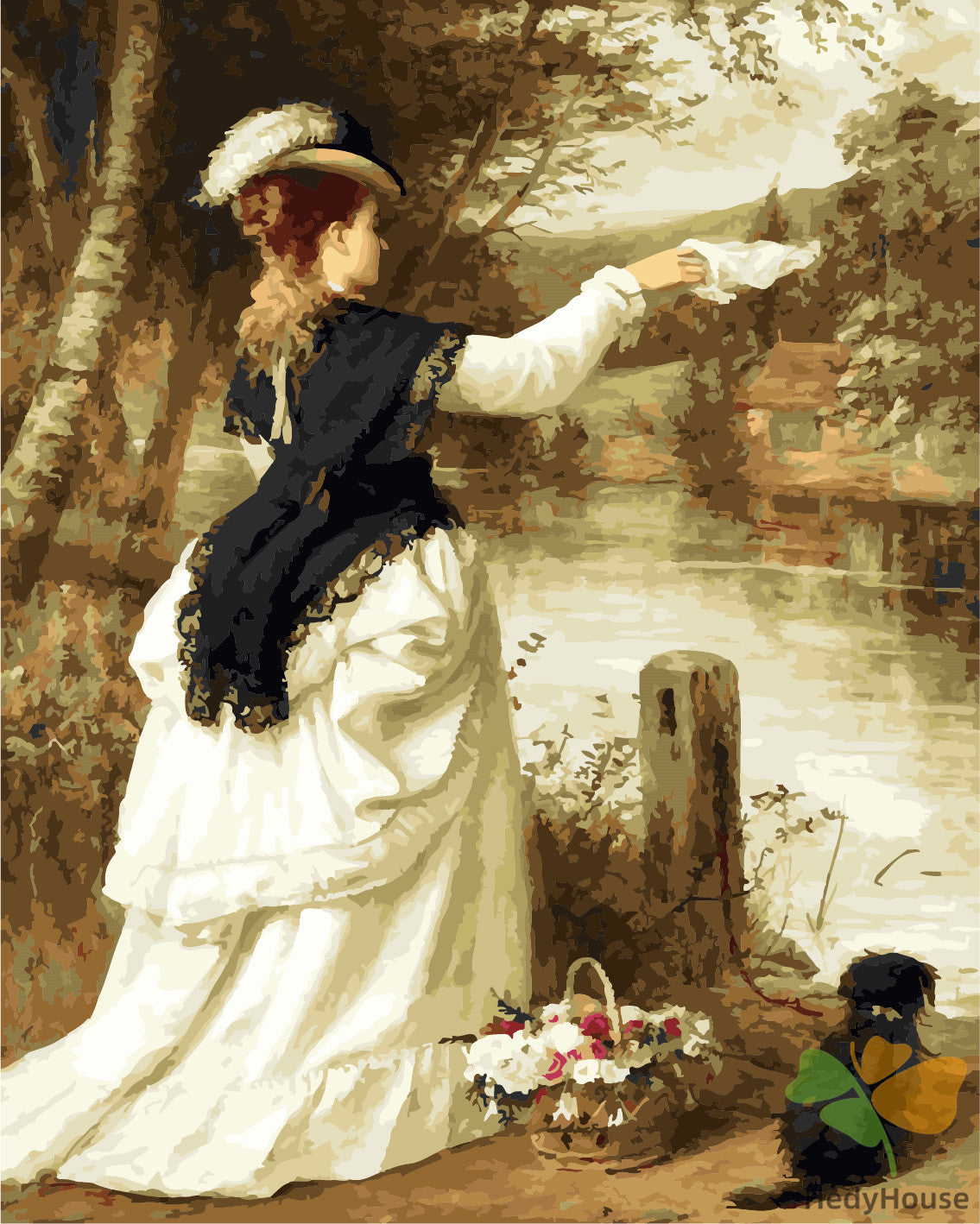 Portrait Paint By Numbers Kits UK GX28069