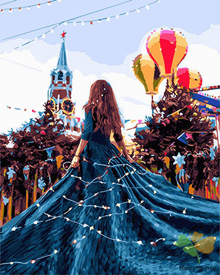 Portrait Paint By Numbers Kits UK GX28077