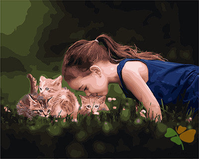 Portrait Paint By Numbers Kits UK GX28132