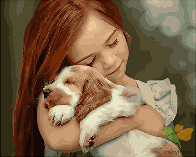 Portrait Paint By Numbers Kits UK GX28133