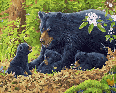 Animal Paint By Numbers Kits UK GX28248