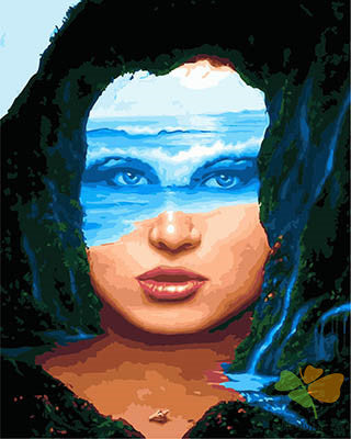 Portrait Paint By Numbers Kits UK GX28273