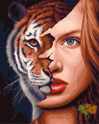 Portrait Paint By Numbers Kits UK GX28287