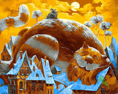 Cat & Dog Paint By Numbers Kits UK GX28290