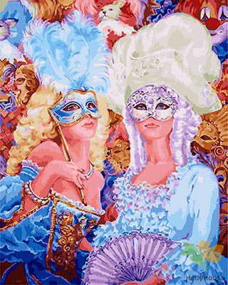 Portrait Paint By Numbers Kits UK GX28297