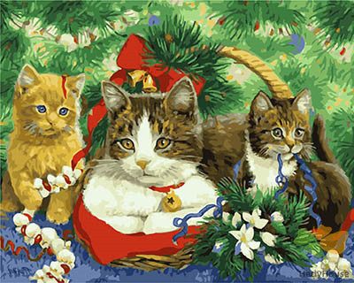 Cat & Dog Paint By Numbers Kits UK GX28299