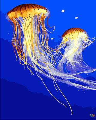 Colorful Paint By Numbers Kits UK GX28309