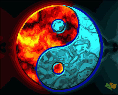 Cartoon Paint By Numbers Kits UK GX28316