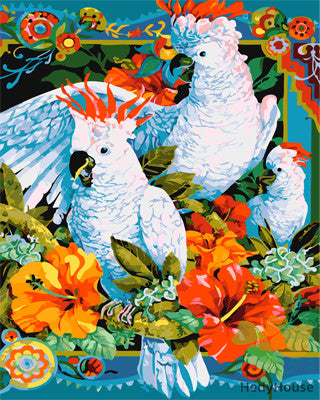 Birds Paint By Numbers Kits UK GX28336