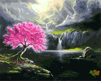 Flower Paint By Numbers Kits UK GX28337