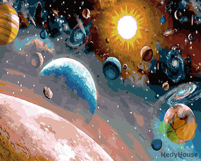 Nature Paint By Numbers Kits UK GX28375