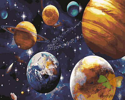 Nature Paint By Numbers Kits UK GX28376