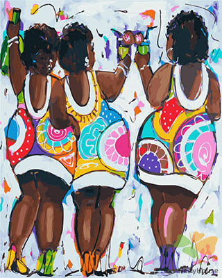 Portrait Paint By Numbers Kits UK GX28446